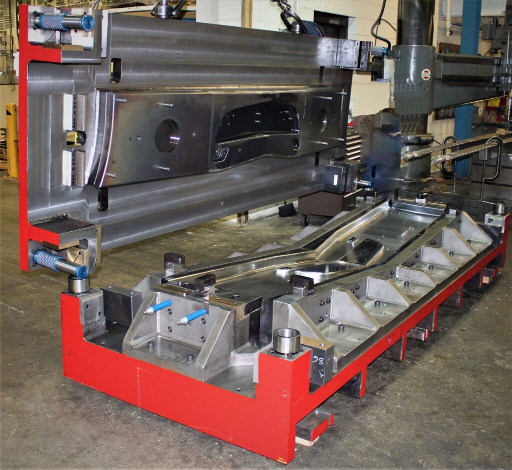 A die manufactured by Miro Manufacturing in Waukesha, WI.